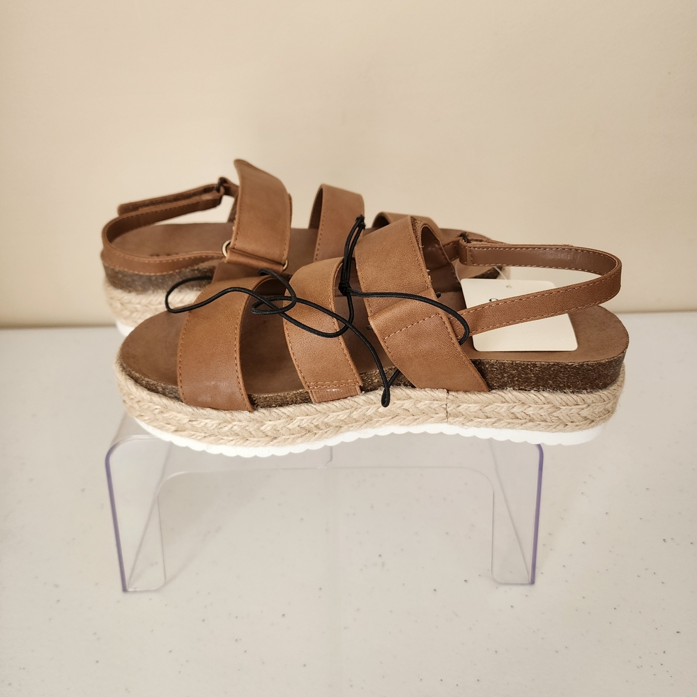 A.N.A  Espadrille Spring and Summer Platform Sandles | Size 6.5 - Picture 6 of 10